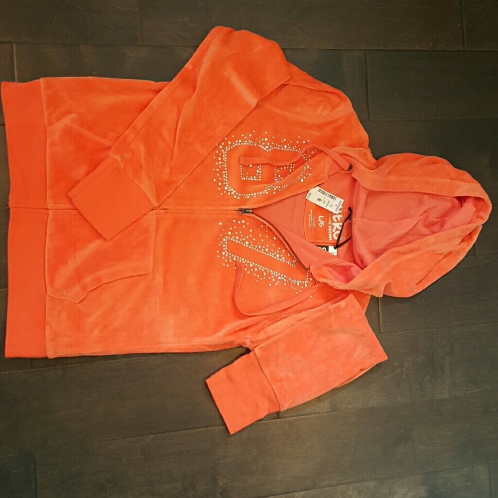 Peach Orange Sweater